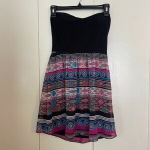 Strapless Flowy Sundress Wet Seal - Small